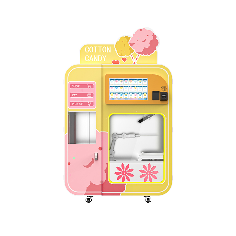 Pink marshmallow machine